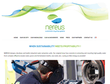 Tablet Screenshot of nereus-water.com